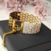 Honey - Miyuki narukvica – Saće u zemljanim tonovima